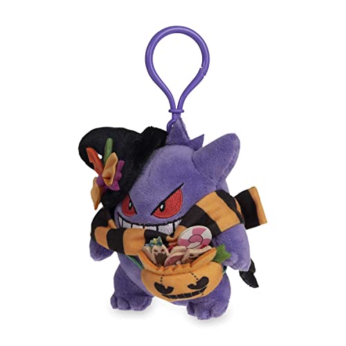 Pokémon Center: Gengar Pokémon Spooky Festival Plush Key Chain #TOP1
