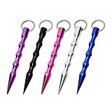 Breite Anwendung: Wenn Sie im Dunkeln spazieren gehen, kann Ihnen dieser Schlüsselanhänger ein wenig zusätzliche Sicherheit geben. Wenn es ein Notfall ist, können Sie es als Selbstverteidigungswerkzeug verwenden. Es ist für Frauen und Männer geeignet.