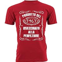 Maglietta Compleanno Umoristica "Nato Nel 1971 - Invecchiato Alla Perfezione", Taglie Varie - 2