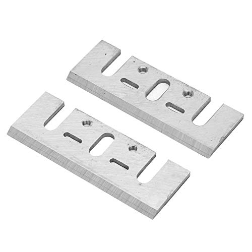 Cuchilla de repuesto de cepillo eléctrico, Un par HSS Cepillo eléctrico manual de madera Cuchilla de repuesto para cepillo de mano
