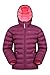 Mountain Warehouse Seasons Giacca Trapuntata per Ragazzi E Ragazze - Giacca Imbottita in Microfibra, Giacca da Pioggia per Bambini, Giacca Invernale da Bambini Isolante Colore Bacca 5-6 Anni
