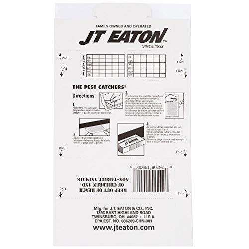 Jt Eaton 198-12 Stick-Em Pest Catcher, White #TOP2