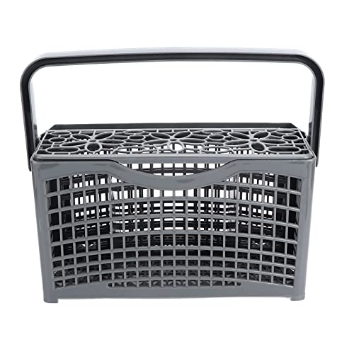 Juqrelith Cesta para Cubiertos Lavavajillas, 7 Compartimentos, 23.1x13.1x13.4cm, Plástico ABS Duradero - Gran Capacidad, Diseño Universal, Fácil de Usar y Reemplazar