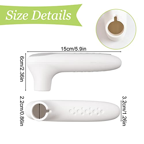 UFURMATE Türgriff-Abdeckungen, 2 Stück, Silikon-Türgriff-Handschuh-Abdeckungen, antistatischer Sicherheits-Türknaufschutz für flache, quadratische Türdrücker