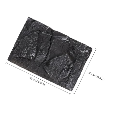 Fond décoratif 3D en PU SOIMISS pour terrarium et aquarium de reptiles