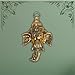 Trendy Crafts Metal Lord Ganesh Ganesha Wall Hanging Article for Home Entrance Wall décor, Room décor, Best for Housewarming, Wedding Gifts