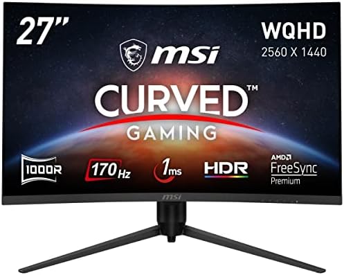 Amazon.co.jp: 【Amazon.co.jp限定】MSI 湾曲ゲーミングモニター 