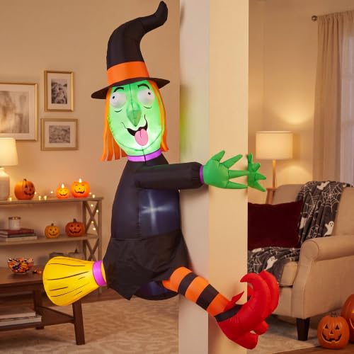Joiedomi 4FT Halloween Inflatable Witch with Build-in LED Lights - image 8