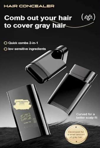 Image of Hairline Shadow Powder Stick 20g | Waterproof Hair Root Touch Up Stick for Instant Hairline & Beard Filling (Pack Of 1)