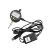 Digital Dial Indicator with USB Cable and Software, Range: 0-12.7mm, Resolution 0.01mm/0.0005inch, ABS, PRESET