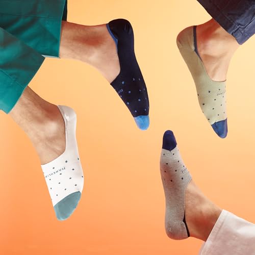 Image of Marcoliani Women's Polka Dot Invisible Touch Liner Sock