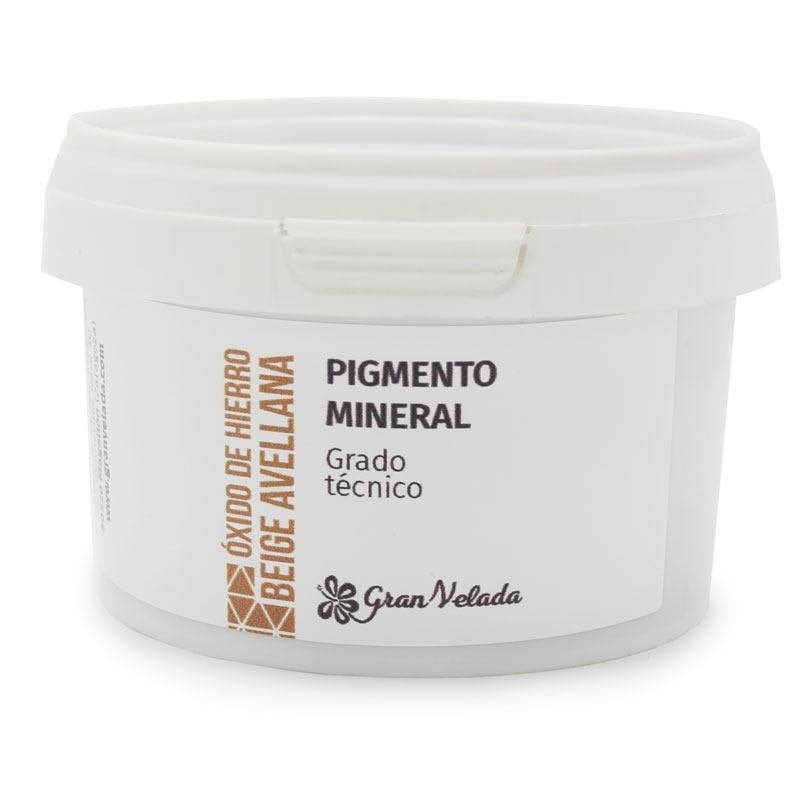 GRAN VELADA Pigmento Beige Avellana Óxido de Hierro TC: Pigmento Mineral en Polvo de Grado Técnico para Manualidades y Bellas Artes. Alta Coloración y Resistencia. | 1000 cc