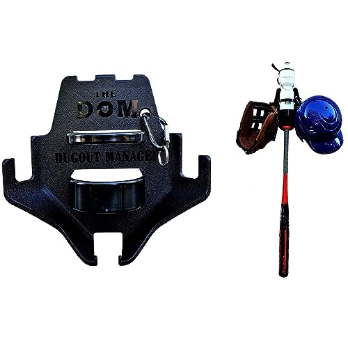 DOM Dugout Manager, Proven Perfect Solution for Softball and Baseball Players Equipment, Providing a...