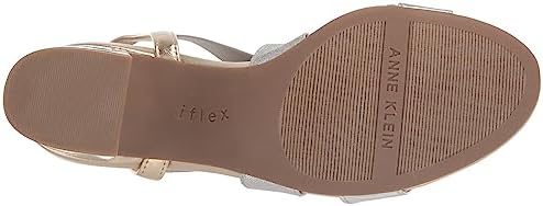 Anne Klein Women's RESSA Heeled Sandal, Gold, 7.5 | Image 3