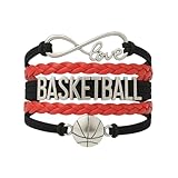 Basketball Bracelet- Charm Bracelet- Basketball Jewelry For Girls- Perfect Basketball Gift