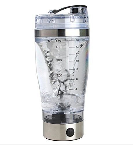 Electric Protein Shaker Blender My Water Bottle Automatic Movement Vortex Tornado 450Ml Free Detachable Smart Mixer Cup #TOP1