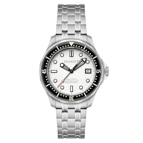 Henri Men's Automatic Dive Watch – Japanese Movement, 41mm Stainless Steel Case, Water Resistant 200m, Stainless S