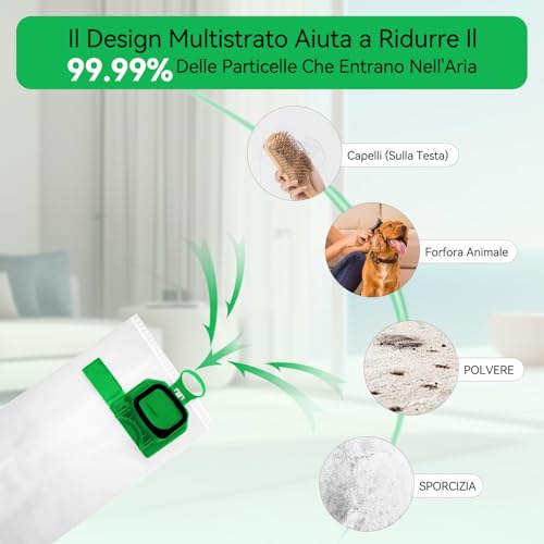 15 Stück Staubsaugerbeutel für Kobold VK140 VK150 FP140 mit 2 Motorfiltern, 2 sauberen Bürsten, Zubehör-Set für Vorwerk Kobold Staubsauger