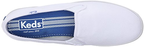 Image of Keds Womens Champion Canvas Slip On Sneakers Shoes Casual - White