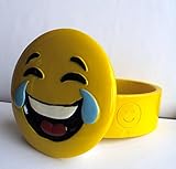 EMOJI - 'TEARS OF JOY' Ceramic Keepsake/Trinket Box - Keep your Jewelery/Keepsakes safe in your...