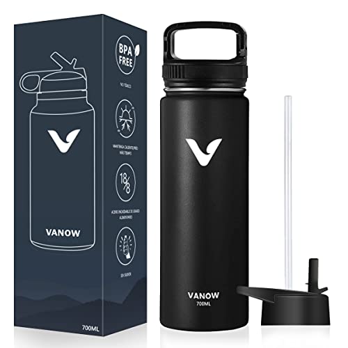 Opiniones de Termo negro que puedes comprar esta semana. 45 E T EASYTAO | Termo de Acero Inoxidable,Termo de Agua con 2 Tapas, para Agua Fría (24 horas) o Caliente (12 horas), Doble Pared y Tapa Hermética Antigoteo, con Asa para...