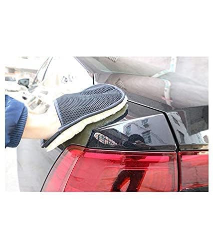 Image of LISHER Multicolor Car Cleaning Glove | Car Wash Microfiber Cleaner Glove | 1 Pcs