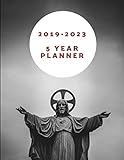 2019-2023 5 Year Planner: Jesus Themed To-Do List Diary