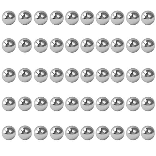 100PCS 3/8" Inch Diameter 9.525mm Hardened Chrome Solid Steel Bearing Balls