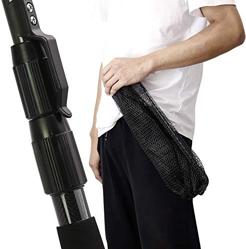 image for SAN LIKE Fishing Net Fish Landing Nets Folding Telescopic Sturdy Pole 