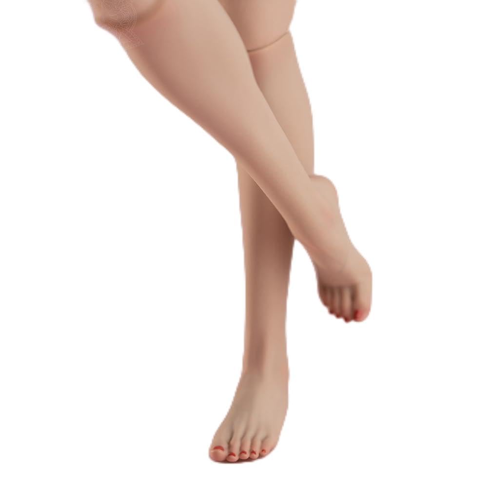 Pieds et jambes 1/6 de haute précision pour corps Worldbox Pale