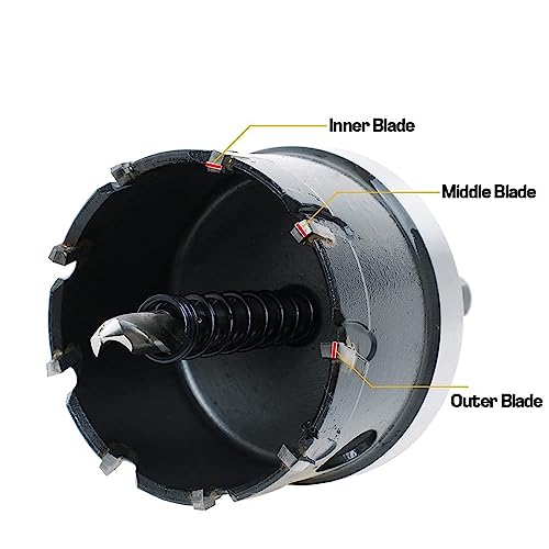 Broca sierra con punta de carburo de 18.5 mm miniatura 2