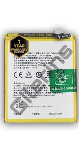 Image of Original BLP695 Battery for Oppo realme U1 Battery with 1 Year Warranty*** (CAR105)