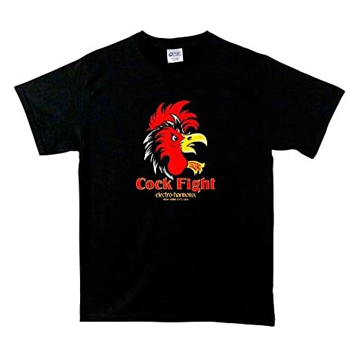Electro Harmonix T-22 Camiseta Cock Fight tamaño XL