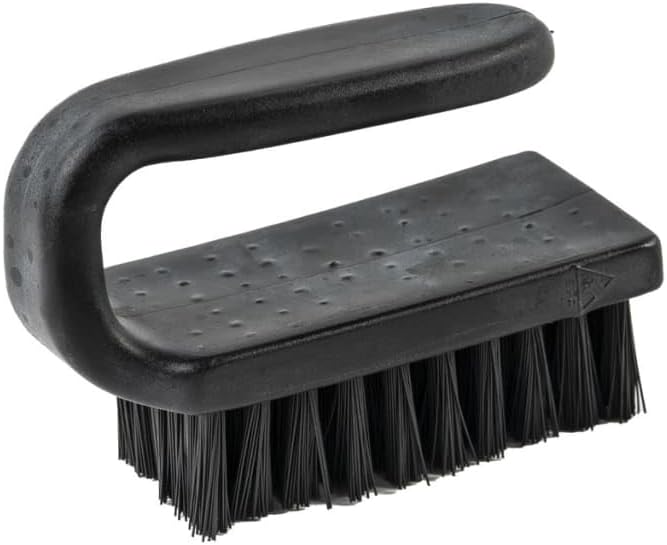 Techni-Pro TNP100342EA - Brush, ESD, 3'x1.5' Curved Handle, Hard, Conductive, Nylon Bristles