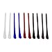 BCP 5pairs Silicone Eyeglass End Tips Ear Sock Pieces Tube Replacement for Thin Metal Eyeglass Legs
