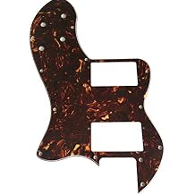For Tele Classic Player Thinline Guitar Pickguard 4 Ply Brown Tortoise