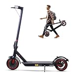 MIWEN Electric Scooters Adult 25-30km Long Range Escooter,36V 10.4Ah Foldable Pure Scooter, with 3 Speed Fast Electric Scooter,8.5" Tires,Double Braking, 120KG Load, APP Control