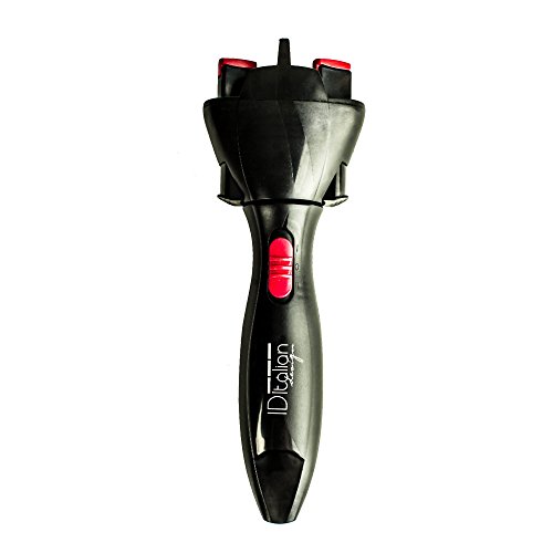 Italian Design Hair Weaver Pro-Twist, Piastra per Trecce, Colore Nero
