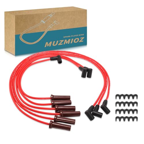 671-6064 Ignition Wire Set 6Pcs Compatible with Buick Lesabre/Park Avenue 99-05, Lucerne 06, Oldsmobile 88/LSS 99, Pontiac Bonneville 99-05 - Replace# 51032 RC-GMX086 12192189