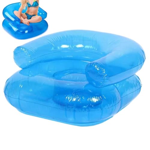Genérico Silla Hinchable - Sofá de Aire y Portátil, Cómodo,Sofá Inflable,para Salón, Dormitorio, Lectura, Camping, Playa, Piscina, Viajes y