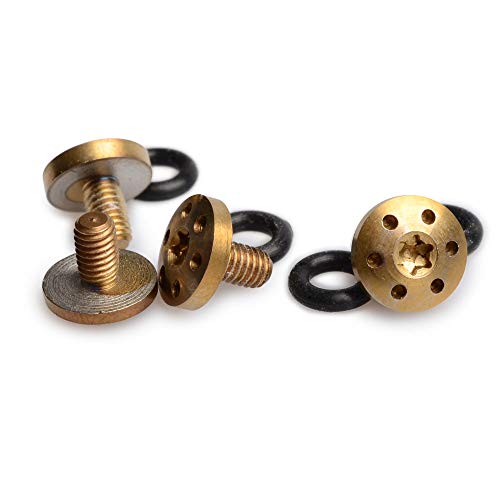 Cool Hand Customized Grips Screws For Beretta 92Fs, 92S, M9, 92A1, 96A1, 92 Inox, 4 Stainless Steel Screws, 4 O Rings, T10 Torx Key, Gold, Sb92-1-G #TOP3