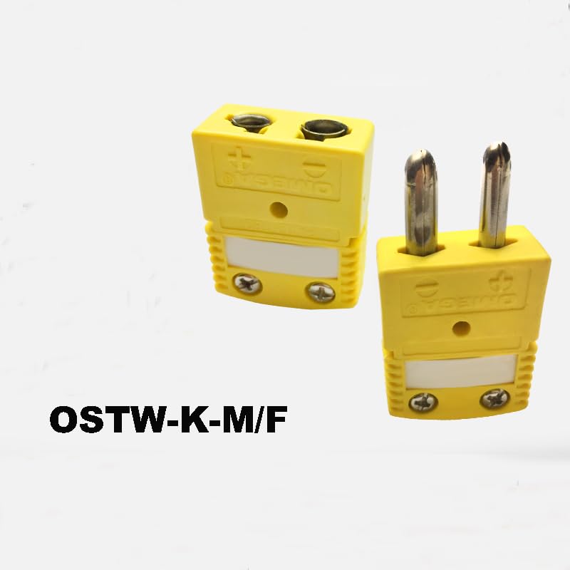 Wiring Connecting Terminals - 5set OSTW-K-M/F OSTW-K-M OSTW-K-F Female Male K Type Socket Connector Thermocouple Plug Original K Type Thermocouple