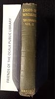 The Essays of Montaigne. Vol II [2] B008N0FT32 Book Cover