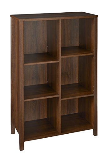 ClosetMaid 16054 Premium Adjustable 6-Cube Organizer, Dark Chestnut