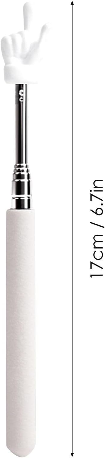 Extendable Pointer Pointer Telescopic Pointing Rod Retractable Classroom Whiteboard Blackboard Extendable Hand Pointer Finger Pointer Stick Retractable Classroom Pointer for Primary School