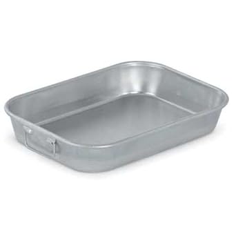 Vollrath 4412 9-3/4" x 13-3/4" Aluminum Bake Pan - Wear-Ever Collection