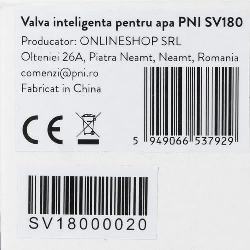 Miniatura 6 de Válvula De Agua Inteligente Pni Sv180, Conectividad Wi-Fi, Ip65, Dn25, Aplicación Tuya, Compatible Con Amazon Alexa Y Google Home