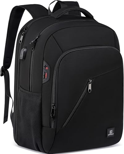 Mochila Unisex Para Adultos Y Adolescentes - Mochila Escolar Con Puerto Usb De Carga Para Portátil 17,3 Pulgadas - Ideal Para Trabajo, Universidad, Viajes - Negro Mochila Unisex Para Adultos Y Adolescentes - Mochila Escolar Con Puerto Usb De Carga Para Portátil 17,3 Pulgadas - Ideal Para Trabajo, Universidad, Viajes - Negro