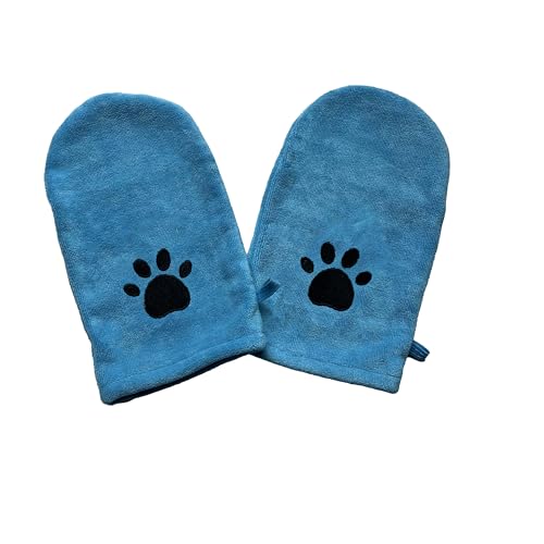 Penny & Niko Microfiber Pet Towel Mitts Paw Cleaning and Drying Mitts