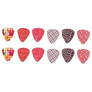 Médiators pour les filles – Moyen Taille – Assorted Variété 12-Pack Collection Set – Jolie Unique Designs cool Rose… - Les Beatles, Paul McCartney, John Lennon, RIngo Starr, George Harrison Médiators pour les filles - Moyen Taille - Assorted Variété 12-Pack Collection Set - Jolie Unique Designs cool Rose… – Image 3
